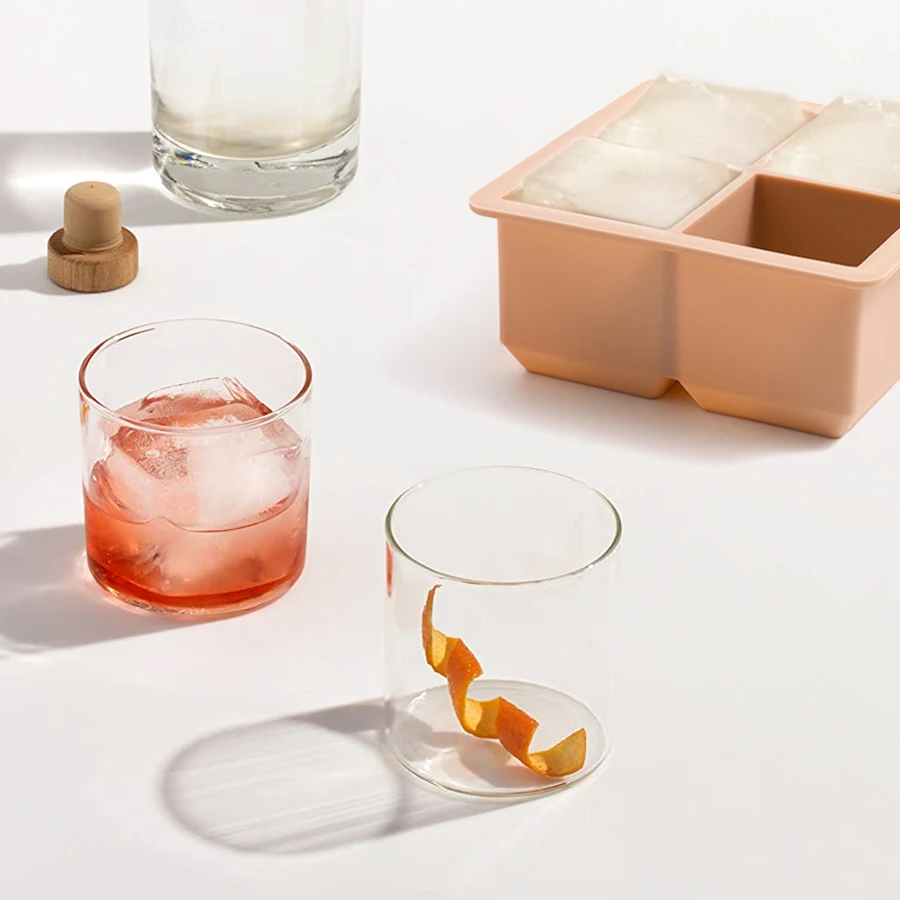 100% Food Grade Silicone Ice Cube Ice Cube Popsicle Mold Maker Shape Easy to Remove Tray Fade Resistant Summer Cbe