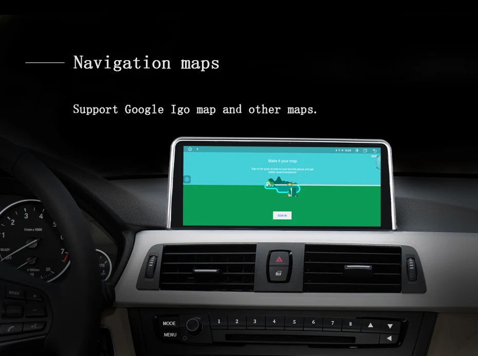 Factory Price ID8 UI Android System Gps Navi Car Video Players Wireless Carplay