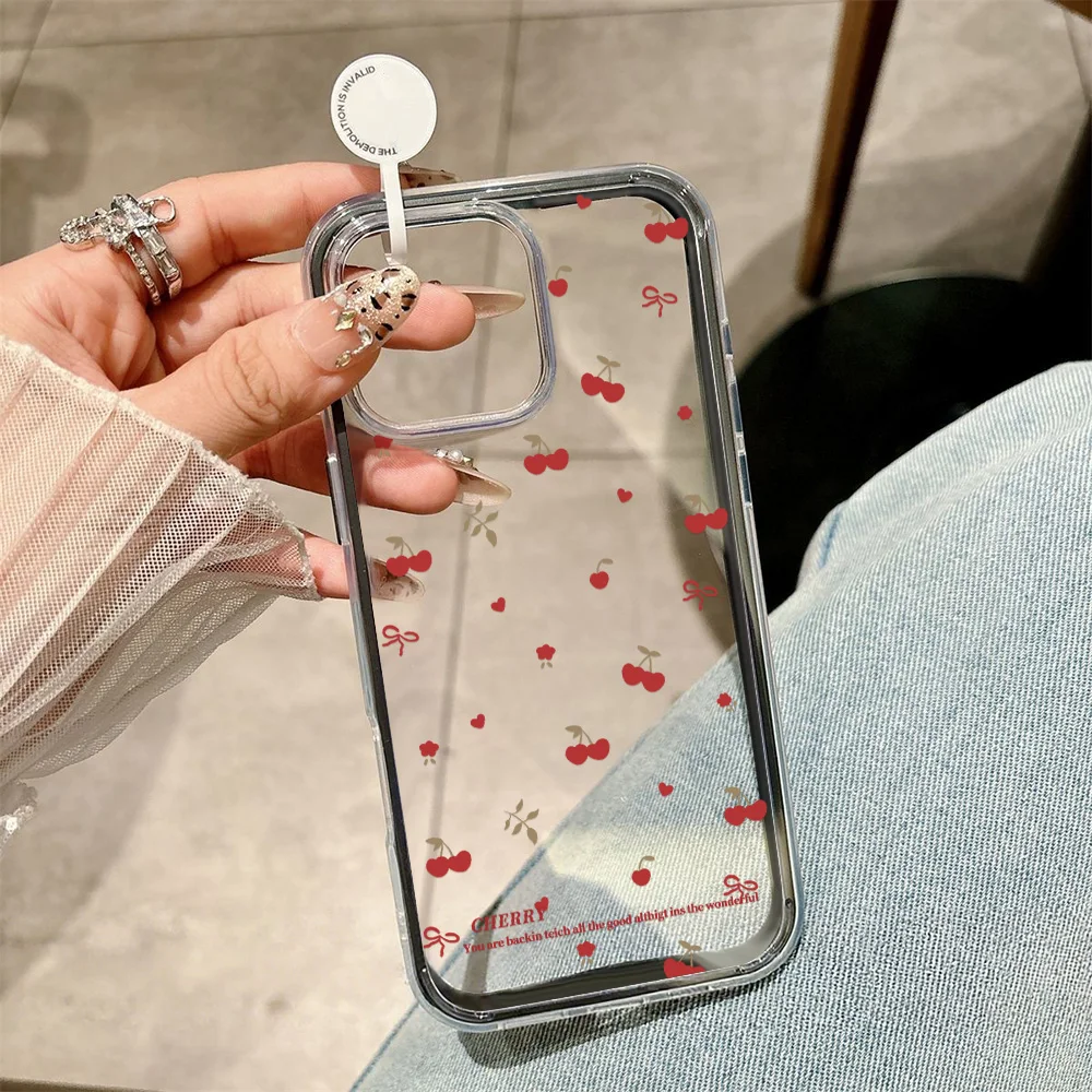 Elegant Black Bow Clear 2-in-1 Phone Case Cover