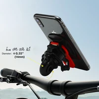 Mirrored Bike/Motorcycle Phone Mount - Quick Install & Secure - Image 3
