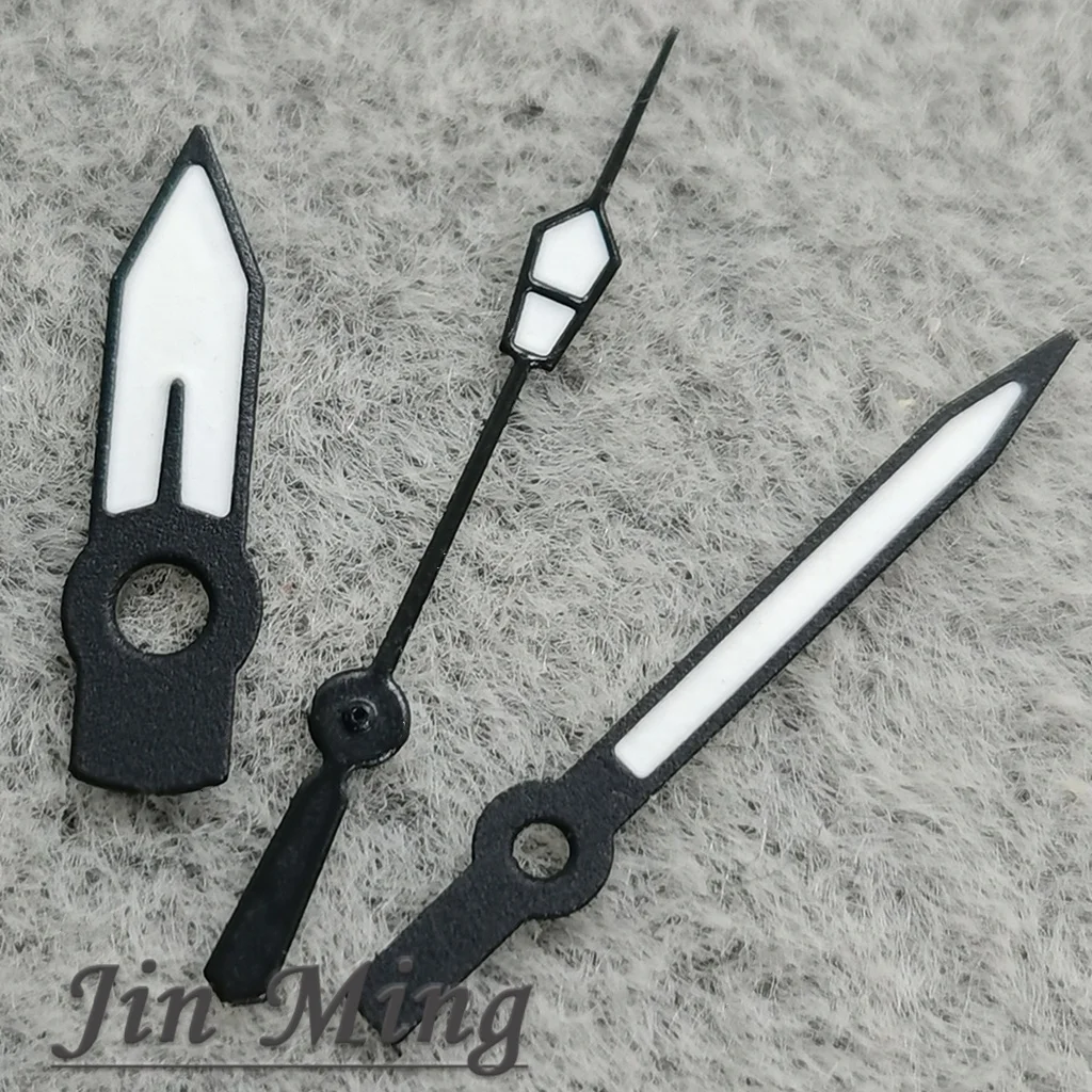 High-Quality Luminous Green and Silver Watch Hands