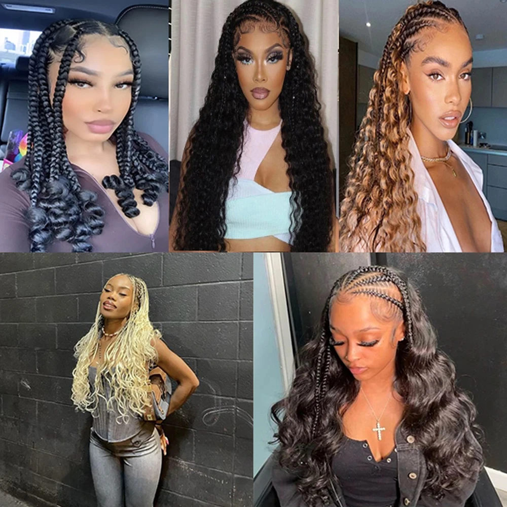 Natural Black 100% Human Hair Body Wave Bulk Hair for Braiding 1B No Weft Bulk Extensions