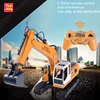 Double E E561 RC Excavator 1/16 Alloy 3 In 1 Hammer Bucket Gripper With Mini Basketball Engineering Vehicle Kids Toys Boys Gift 1