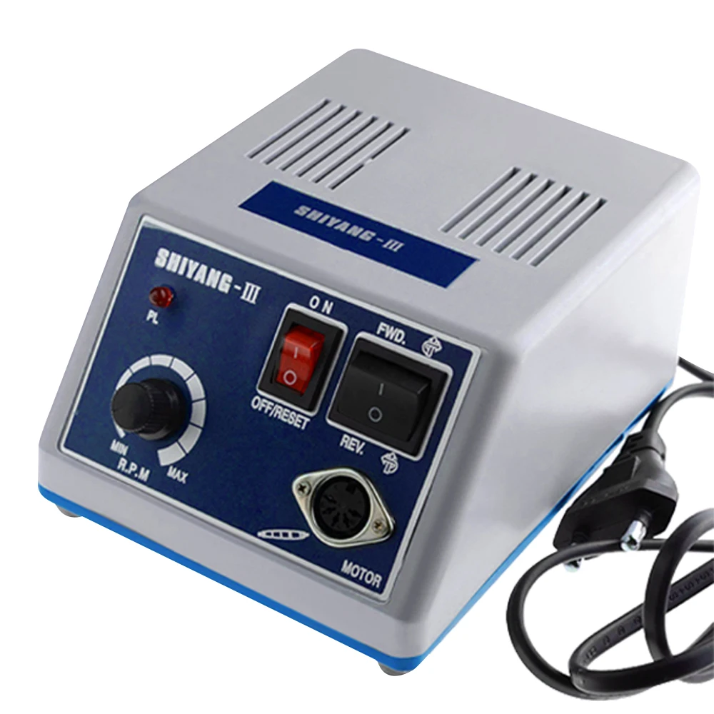치과 마이크로 모터 핸드 피스 키트, 마이크로 모터 35000rpm, 그라인더, 보석 조각용 연마 기계, 치과 실험실 장비