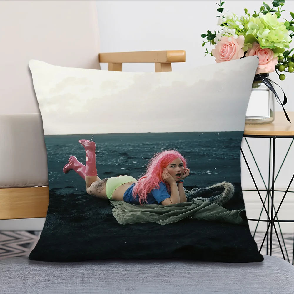 Sänger A-Addison Rae Addison Kissenbezug Kissenbezug Quadratisches Kissen Zimmer Schlafzimmer Kopfteil Sofa Wohnzimmer Rückenlehne Nickerchen Zeit – Detail 6