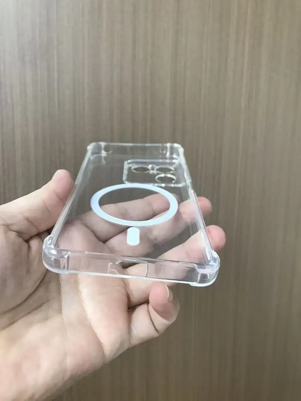 Clear Magnetic Shockproof Magsafe Soft TPU Phone Case
