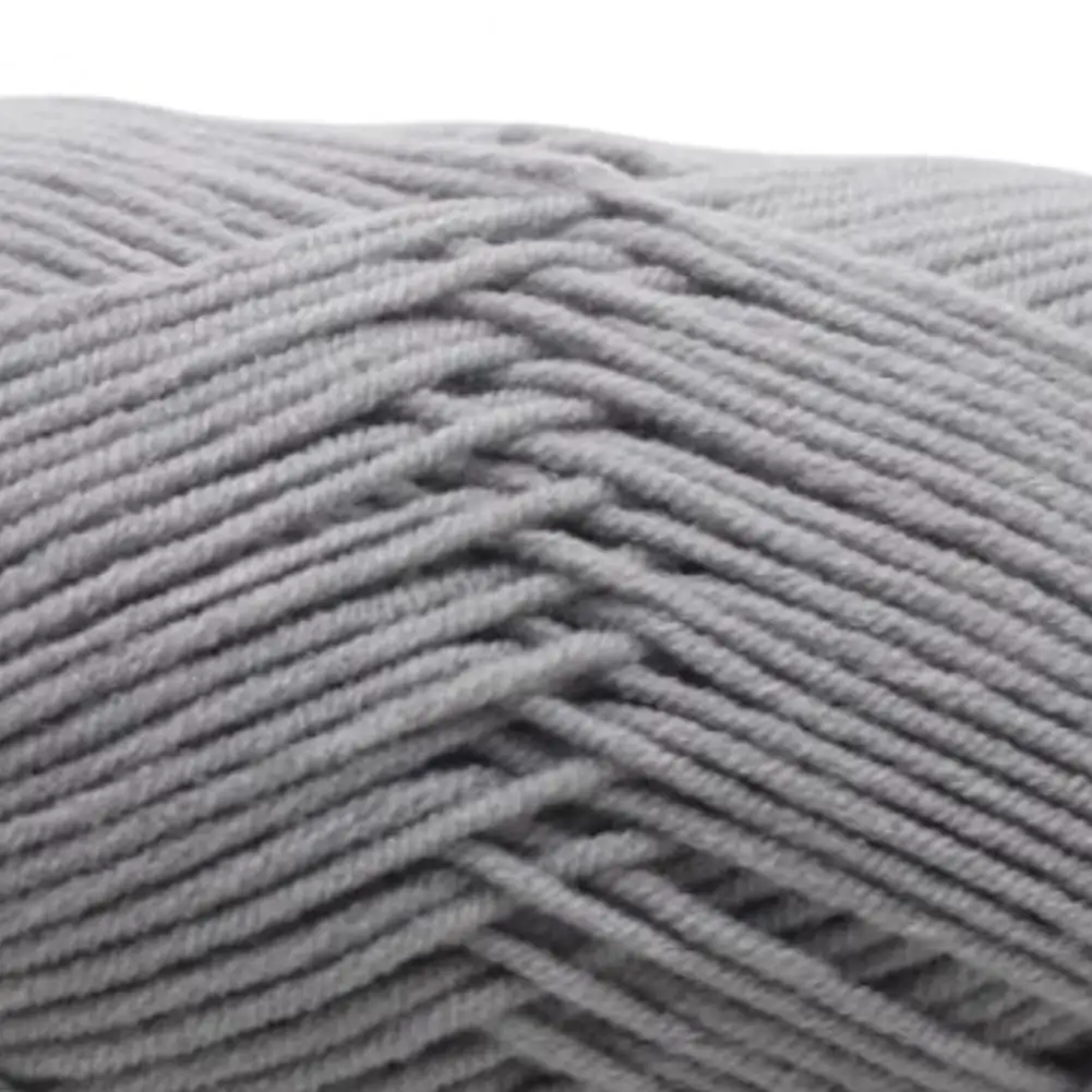 50g Knitting Wool Yarn Professional Needlework DIY 4Ply Milk Cotton Crochet Knitted Yarn Dyed Lanas For Crochet Sweater Hat Doll 4