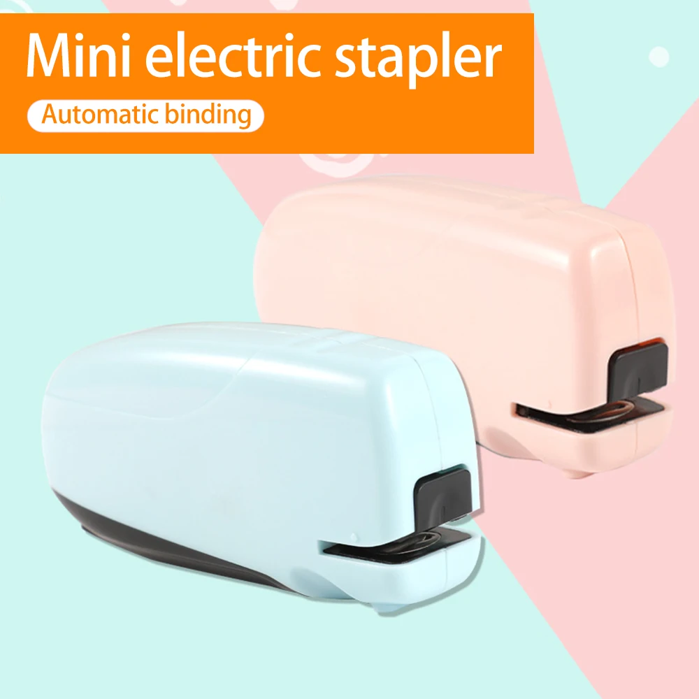 Automatic Electric Stapler Desktop Stapler 10 Sheet Capacity Support 24/6 Staples Office Supplies