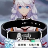 Anime Bracelet Honkai Impact 3 Kallen Kaslana Seele Vollerei 22 Styles Cosplay Prop Silicone Titanium Bangle Jewelry Gifts 4