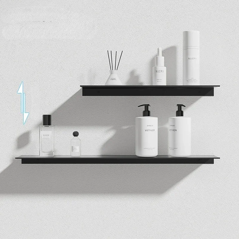 Bathroom Shelf Organizer Wall Mount Shower Shampoo Soap Cosmetic Shelves Kitchen Storage Rack Holder Bathroom Accessories