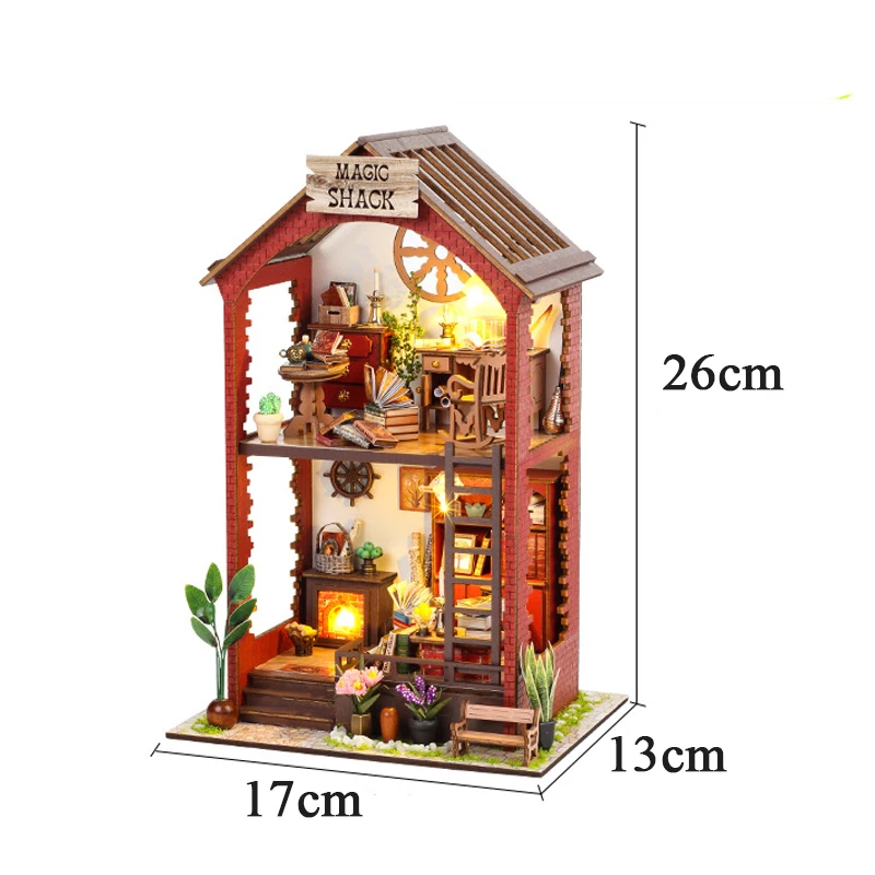 Gift DIY Book Nook Kit DIY Miniature Dollhouse Kit Detective Agency present