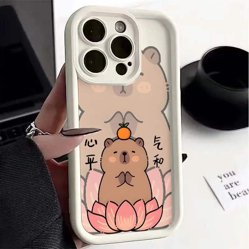 Capybara Shockproof Soft Silicone Phone Case