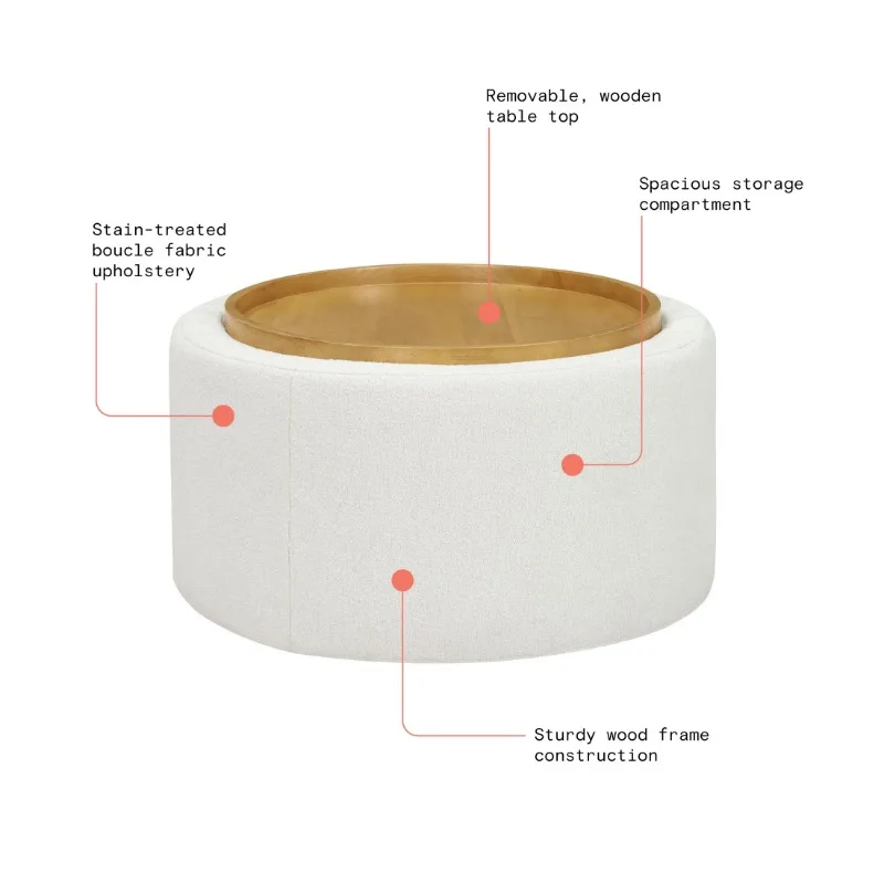Drew Stowaway Coffee Table with Storage by Drew Barrymore 3