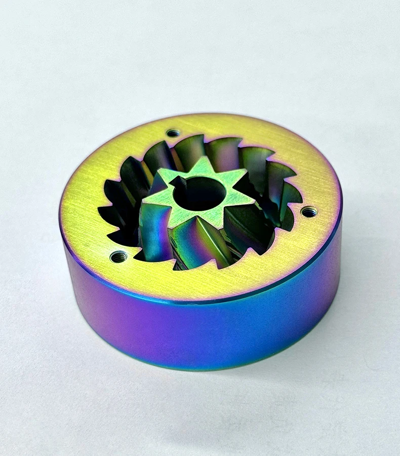 Description Picture 6 of itemSTARSEEKER E55 Espresso And Brew 55mm Titanium Burr Colorful