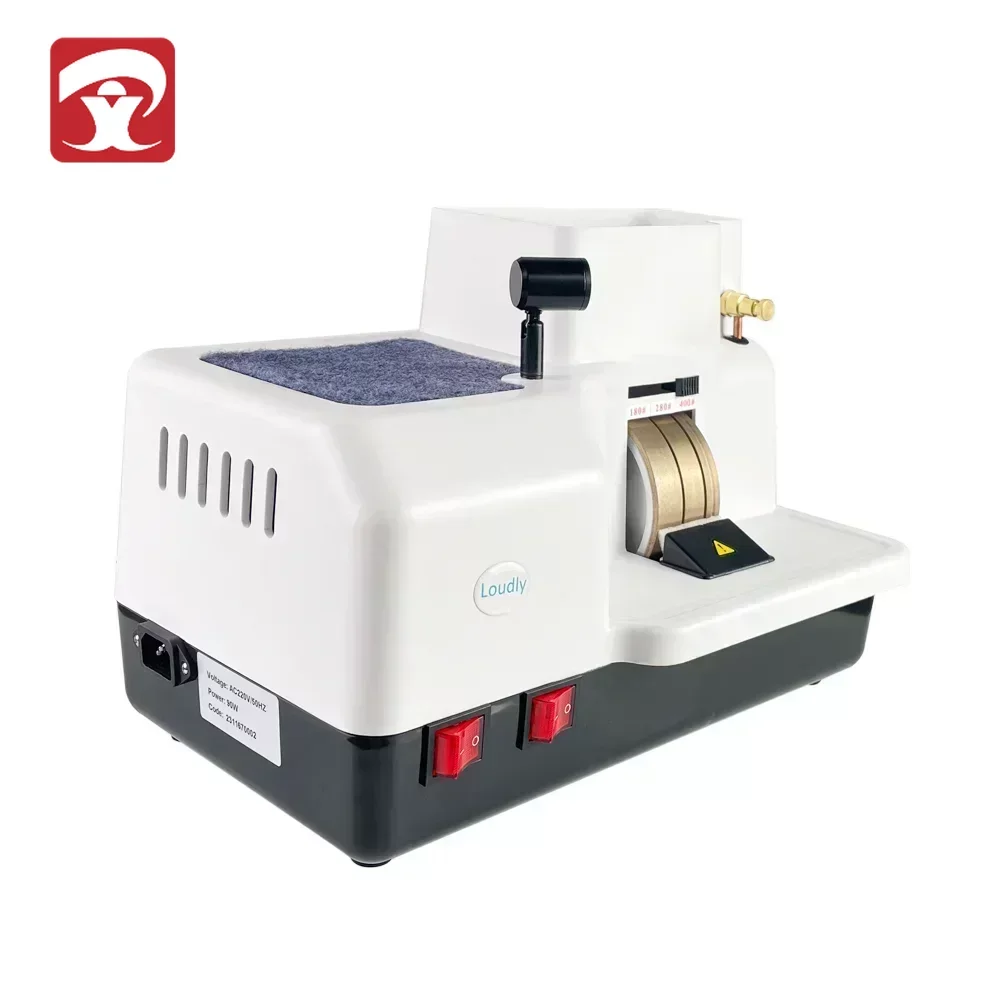 

Big Power Manual Lens Edger Top Quality Optical Laboratory Equipment Hand Edger With Led Light HE-150