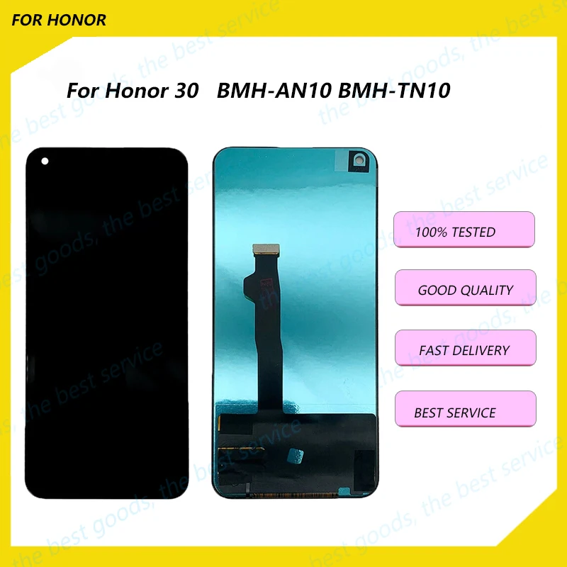 For Honor 30 Display For Huawei Honor 30 LCD Display Screen BMH AN10 ...