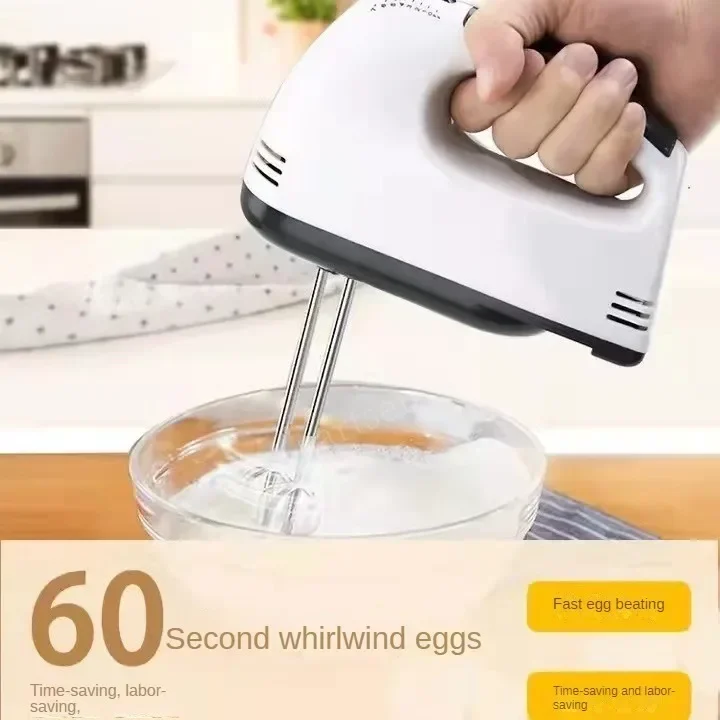 Description Picture 4 of itemElectric Beater Portable Cream Blender Handheld Automatic Milk Egg Cream Cake Mixer Household Electric Milk Frother for Kitchen