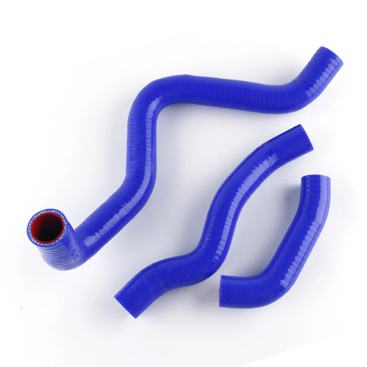 

For KAWASAKI ZX6R 2009 Ninja 600 2007-2011 2008 2010 Silicone Hose Radiator Tube Pipe Kit 3Pcs