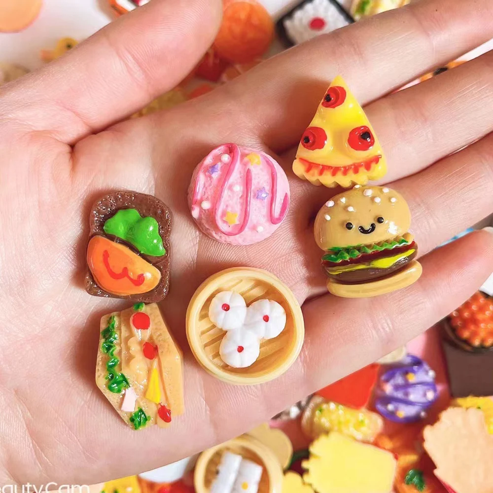Miniature Food and Drink Pretend Play Toy Set