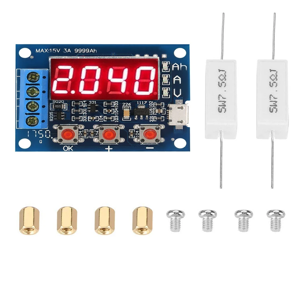 ZB2L3 Battery Tester LED Digital Display 18650 Lithium