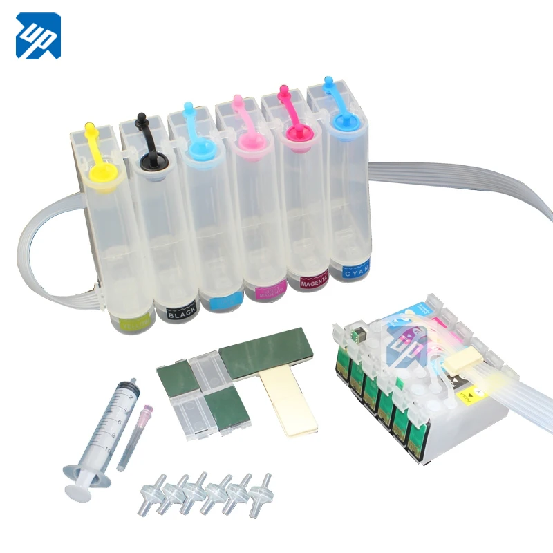 Empty CISS CIS Ink T078 78 For Epson R260 R280 R380 RX580 RX595 RX680 Artisan 50