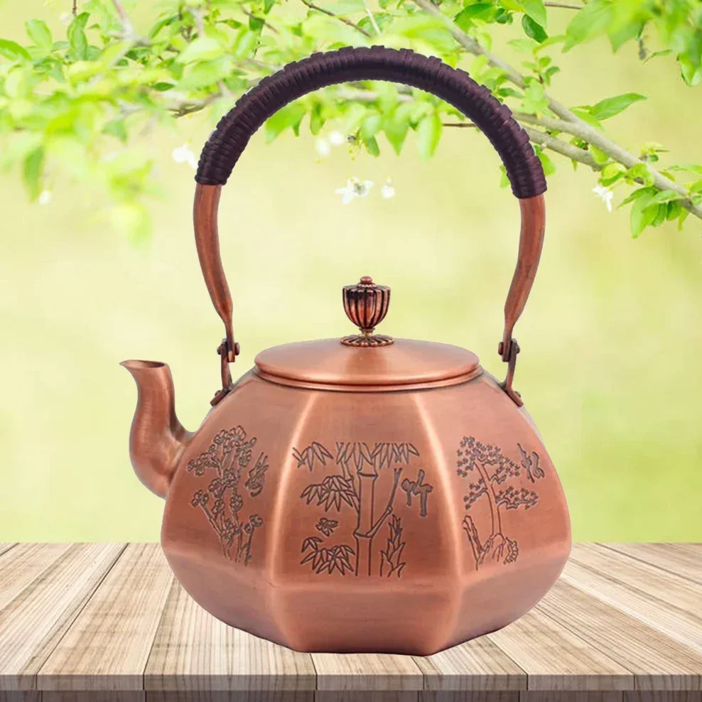 1-65L-Copper-Kettle-For-Boiling-Water-Handmade-Red-Copper-Teapot ...