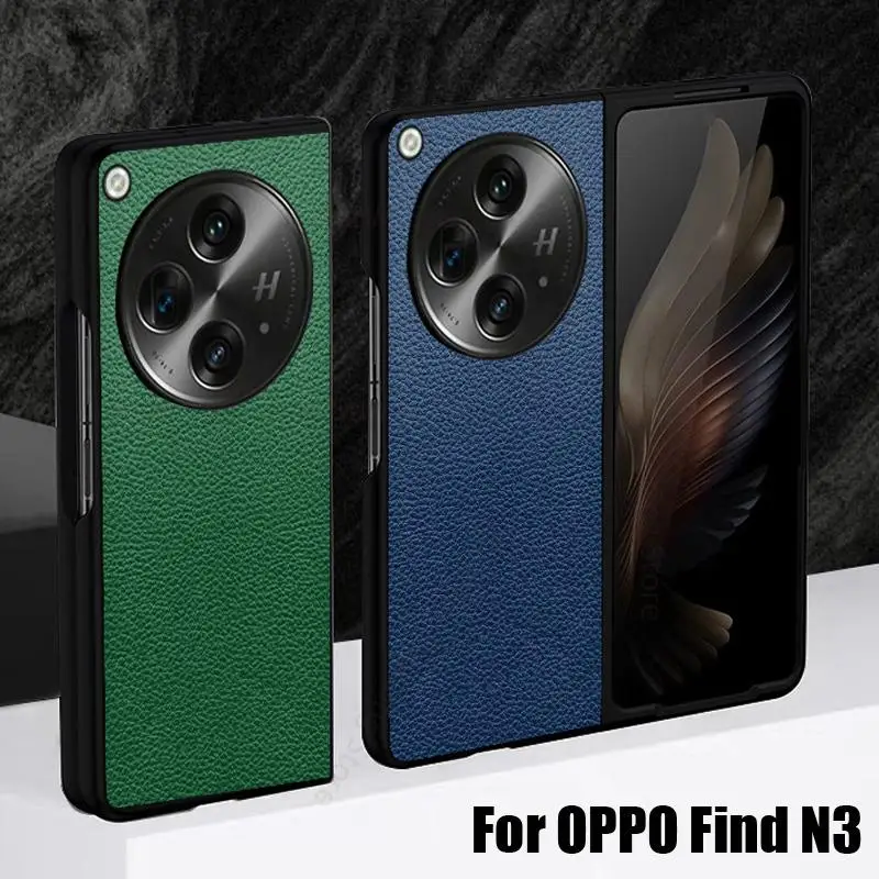 Per Oppo Find N3 5G Custodia Antiurto In Pelle Litchi Per Oppo Find N3 Custodia Protettiva Ultra Sottile Per Trova N3 Capa