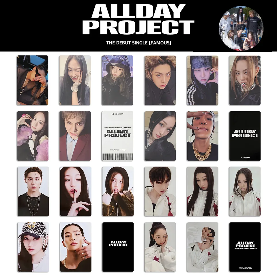5Pcs/Set Kpop Idol ALLDAY PROJECT Woochan ‌Annie ‌Tarzzan Bailey