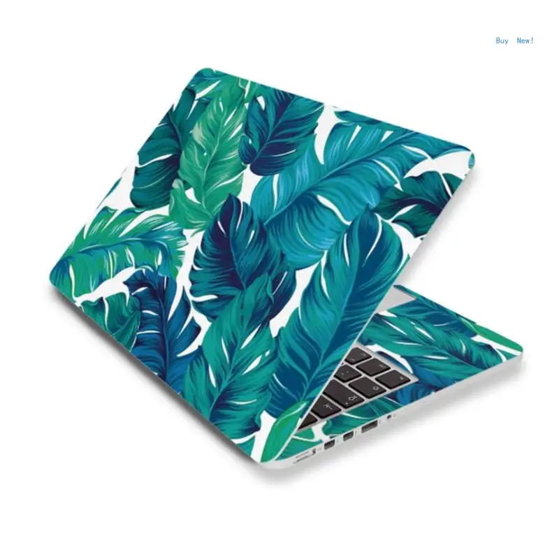 Laptop Stickers Decal 15 inches Netebook Skin Reusable Protector Cover for Case