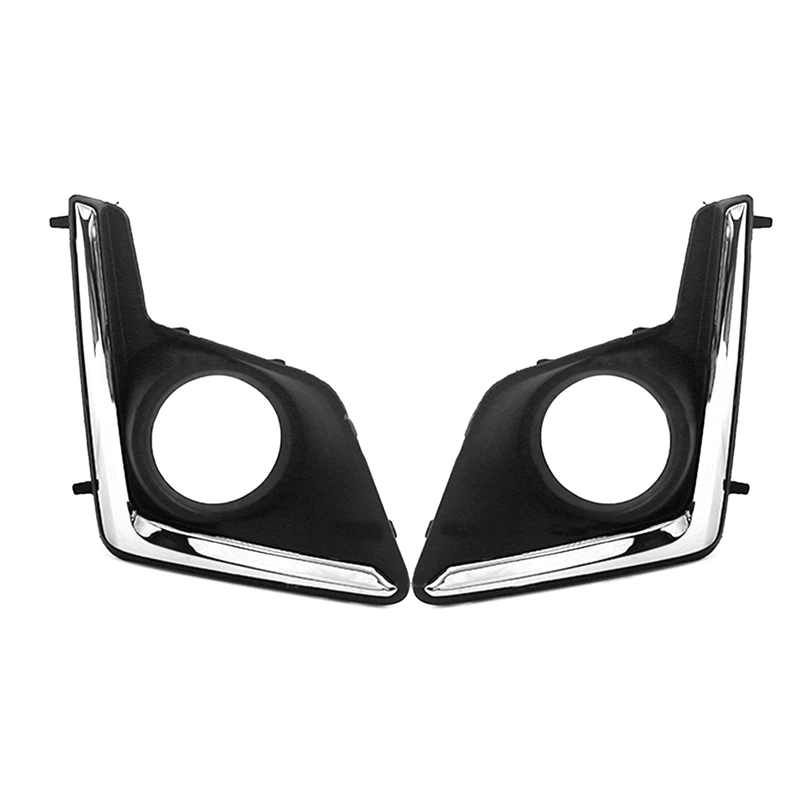 Fog Lamp Decorative Cover Fog Light Trim For Subaru Crosstrek 2016 2017