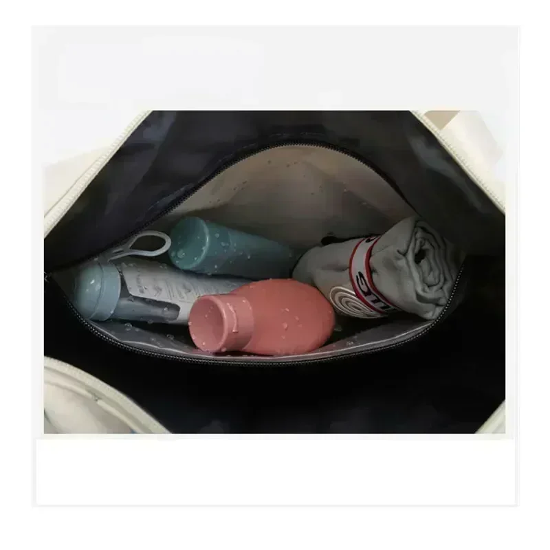 Gym Yoga Sport Dance Bag For Women Men Graffiti Letters Printing Travel Fitness Siwmming Dry Wet Waterproof Crossbody Deffle Bag 6