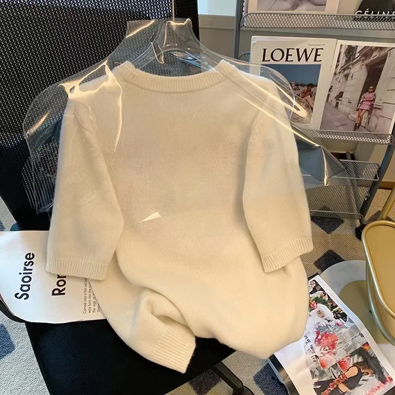 Knit T-shirt