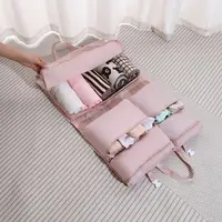Large Capacity 7 In 1 Clothes Storage Bag Dustproof Moisture-proof Luggage Organizer Space Saving Foldable Suitcase Organizer 2