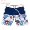 Water-resistant Elastic Surf Shorts Casual Striped Beach Shorts Men's Fitness Competition 3