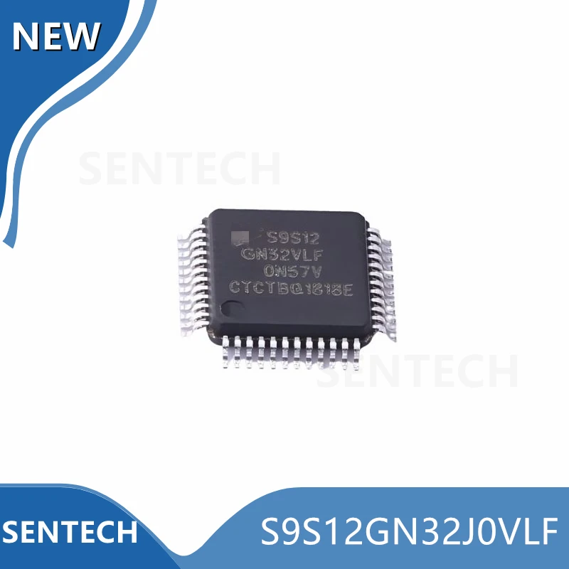

10 шт./партия Оригинальный Новый S9S12GN32J0VLF 16-битный MCU, S12 core, 32KB Flash, 25 МГц, -40/+ 85 градусов C