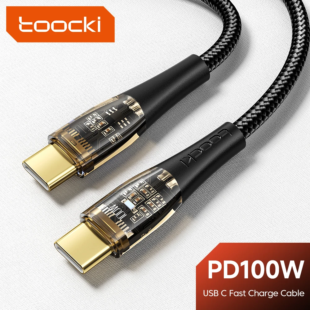 ToockiPDUSBCToUSBTypeCCable100W60WFastChargeDataCableFor.jpg