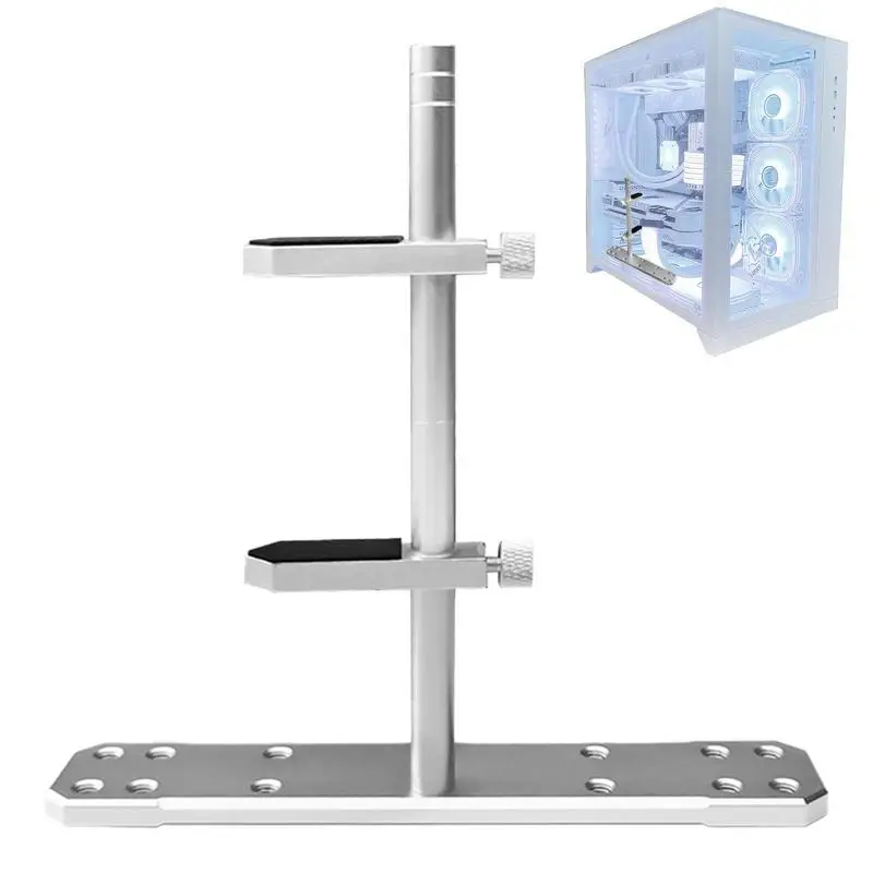 

Graphics Card Brace Support Aluminum Alloy Graphics Card Frame Delicate Texture Graphics Card Support Accessory For Homes