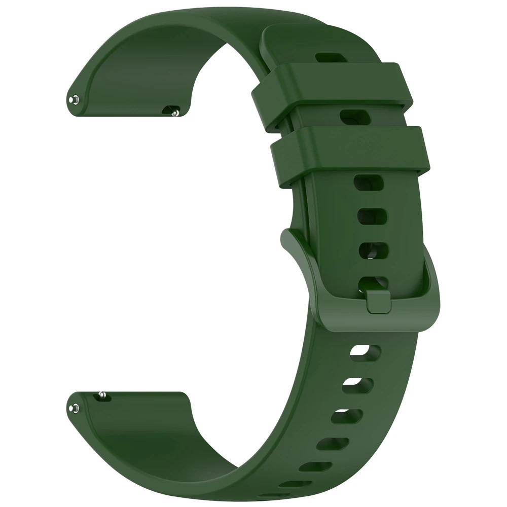 Premium 22mm Soft Silicone Sport Watch Strap – Universal Fit
