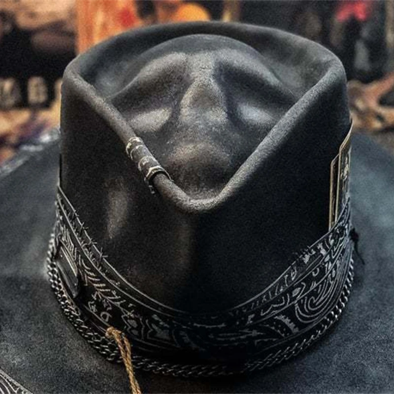 Skull Cowboy Fun and Vibrant Cowboy Women Men Household cowboy hats