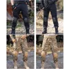 Men Combat Pants Tactical Trousers Camo Multicam Trekking Hunting Clothes Softair Outdoor Training Suit Cargo Pants Men 6