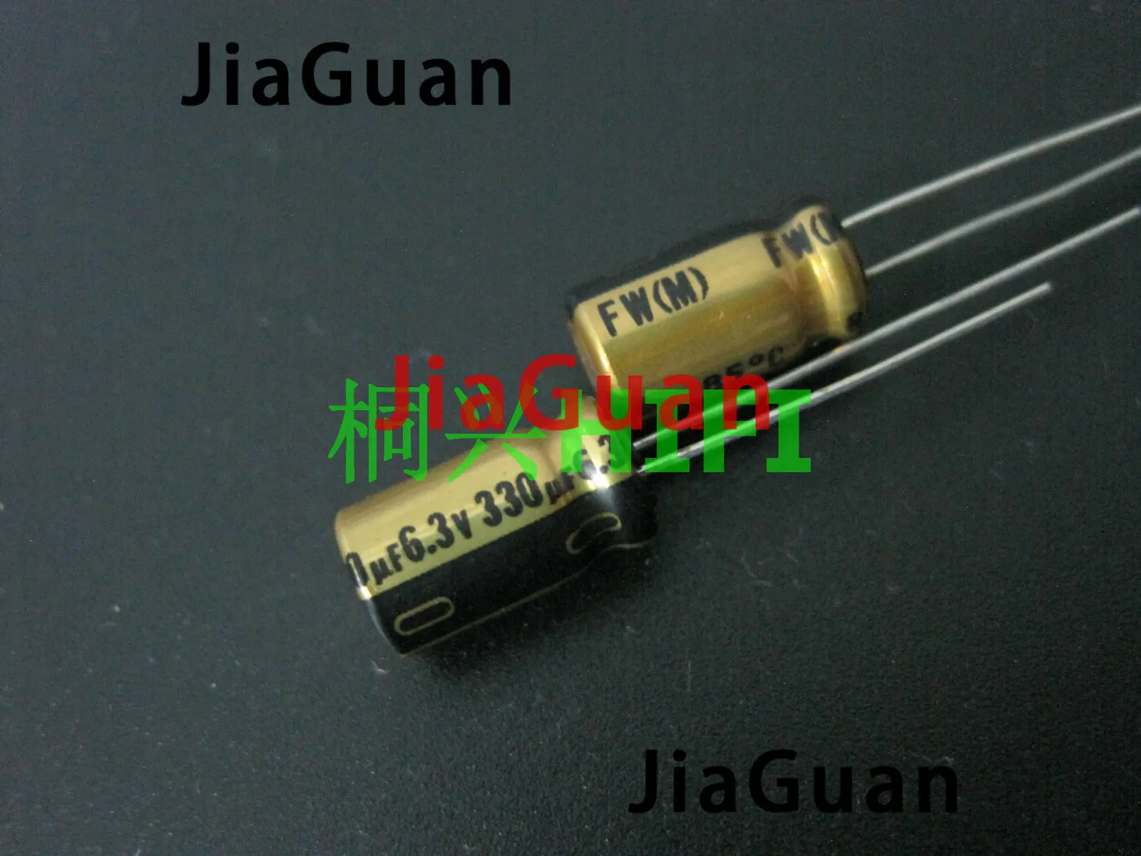 

20pcs NEW NICHICON FW 330UF 6.3V 6.3X11MM audio Electrolytic Capacitor 6.3V330uF filter amplifier 6.3v 330uf