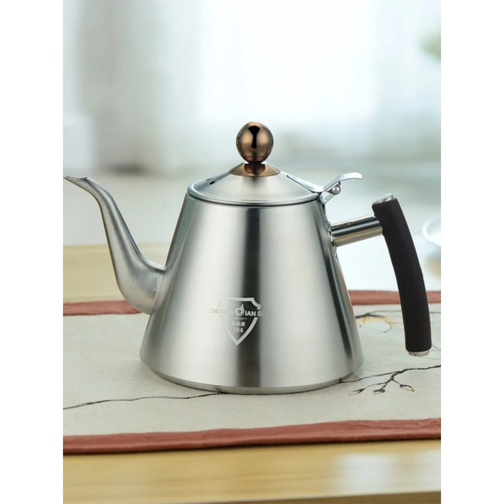 

Flat-bottomed kettle special food-grade 304 stainless steel induction cooker, tea table, teapot and electric ceramic pot for mak