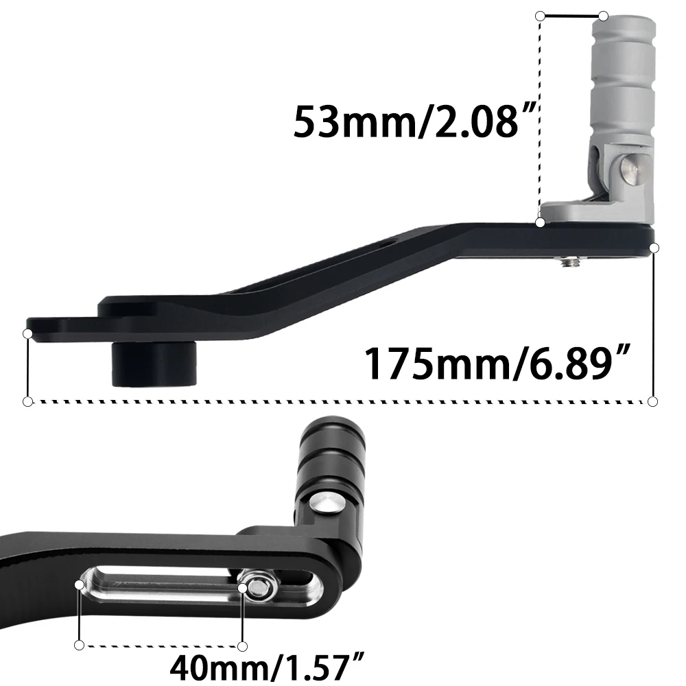 Per Ducati Multistrada 1200 Enduro 2011-2016 2017 2018 leva del pedale del cambio pieghevole regolabile per moto adatta - Image 6