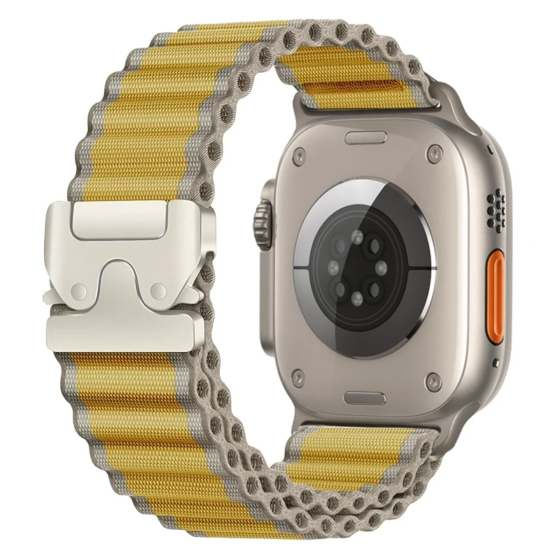 ตัวเลือกสินค้า สายนาฬิกาไนลอนยืดหยุ่น สำหรับ Apple Watch ทุกรุ่น