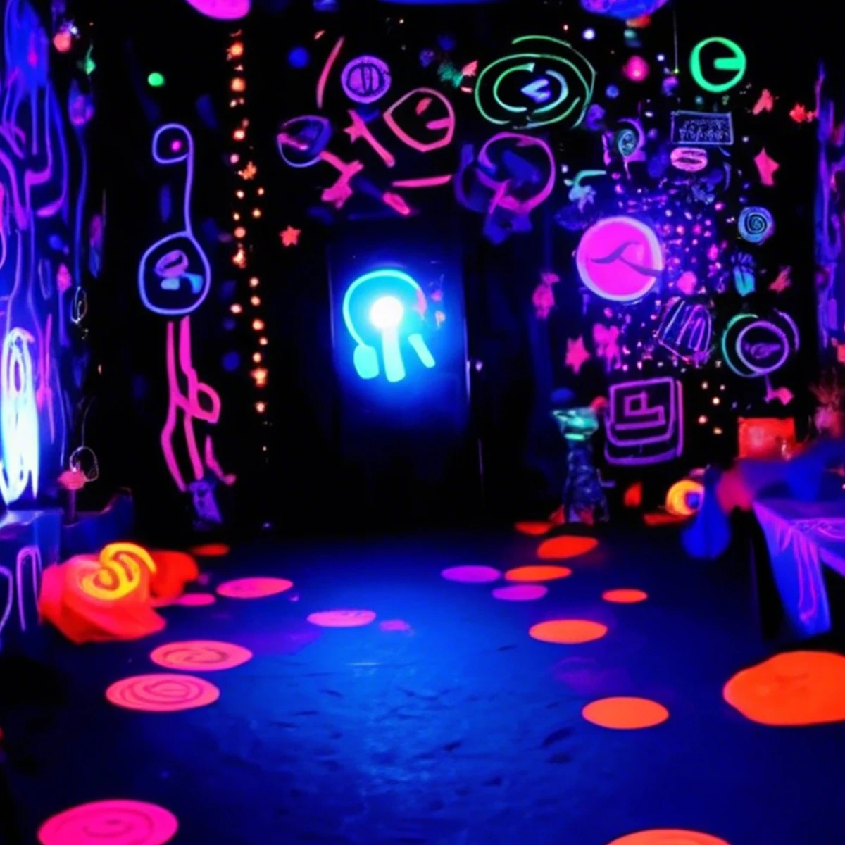 LED 6W 395nm T5 UV Black light Bar for Fluorescent Tapestry Poster Body Paint Glow Halloween Decor Xmas Party