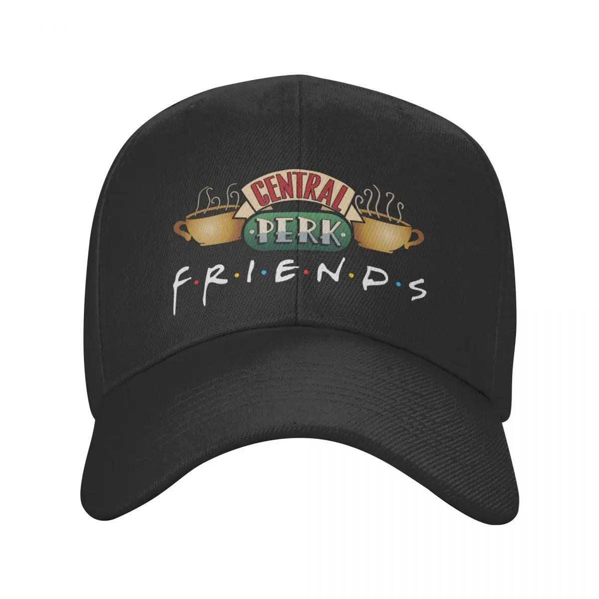 

Fashion New Friends 90S Famous Tv Show Baseball Cap Women Men Custom Adjustable Adult Letter Print Dad Hat Hip Hop Snapback Caps