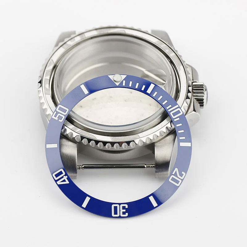 Ceramic/Alloy Watch Bezel Insert with Engraved Numbers for Men's Automatic Watches