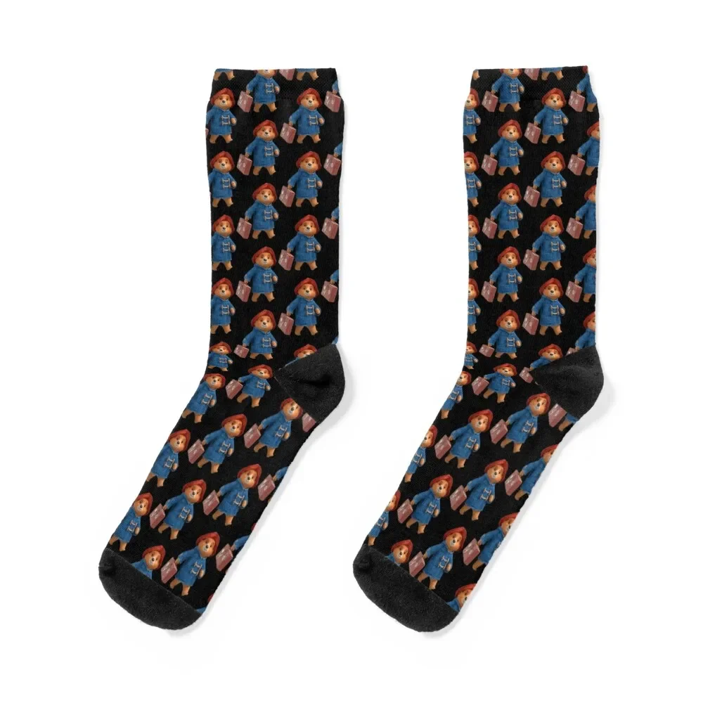 Paddle Bear (5) Calzini Anime Christmas Gift Luxury Men Socks Luxury Brand Women'S