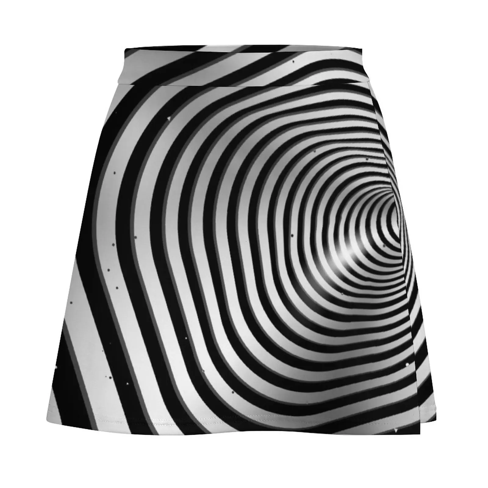 Square wormhole (b/w) Mini Skirt Women clothing Women's clothing korean women's clothes women clothes