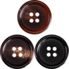 12pcs Genuine Horn Button Set for Suit Jacket Blazer Coat Light Brown Black Dark Brown Buttons 15mm - 30mm Sewing Accessories 5